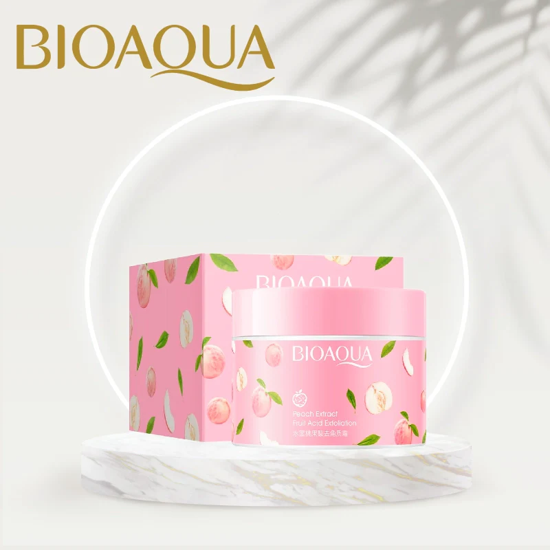 2BioaquaPeachExtractFruitAcidExfoliatingFaceGelCream140g
